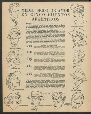Medio siglo de amor en cinco cuentos argentinos