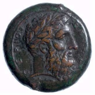 Münze, 1/2 Litra (Hemilitra), ca. 344 - 336 v. Chr.