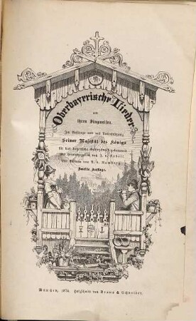 Oberbayerische Lieder mit ihren Singweisen