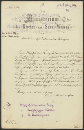 Erteilung des Rangs des außerordentlichen Professors