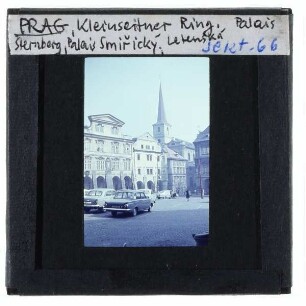 Prag, Palais Smiřický,Prag, Palais Sternberg,Prag, St. Thomas