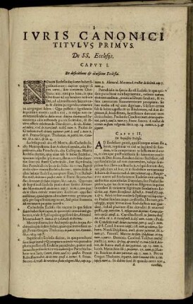 Titulus Primus. De SS. Ecclesijs. - Titulus V. De Excommunicatione.