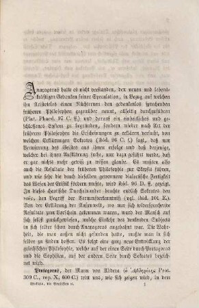 Die Sophisten und die Sophistik nach den Angaben Plato's : ein Theil einer gekrönten Preisschrift