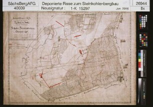Oberhohndorfer Schader-Steinkohlenbauverein, Baue auf dem Rußkohlenflöz 1 (mit Nachbringungen)
