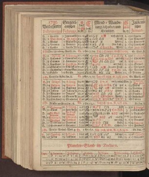 1735. Verbesserter Februarius.