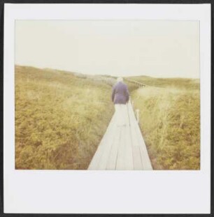 Wolfram Siebeck am Strand von Sylt
