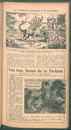 La revolución francesa y la caricatura