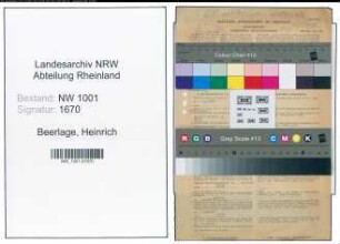 Entnazifizierung Heinrich Beerlage, geb. 31.07.1890 (Lehrer)