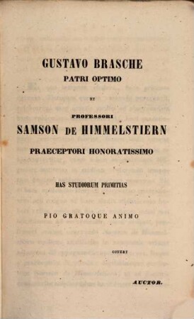 Quaedam de cholerae epidemia anno 1853 Dorpatum aggressa : dissertatio inauguralis
