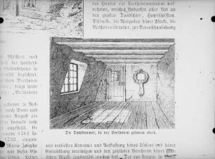 Beethoven-Haus, Bonngasse, 18. Jahrhundert, Geburtszimmer Beethovens
