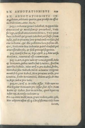 Ex Annotationibus In Matthaeum ...