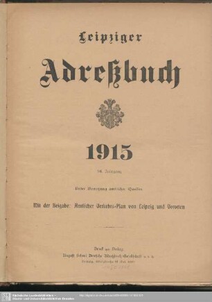 94.1915: Leipziger Adreß-Buch