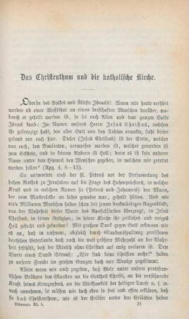 473-494 Das Christenthum und die katholische Kirche