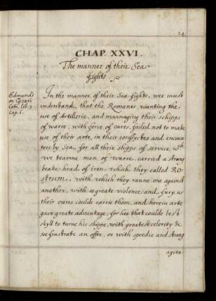Chap. XXVI. The manner of their Seafights