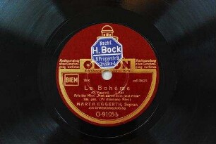 La Bohème : 1. Akt; Arie der Mimi "Man nennt mich jetzt Mimi" (Mi chamano Mimi) / (G. Puccini)