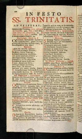 396-404, In Festo SS. Trinitatis