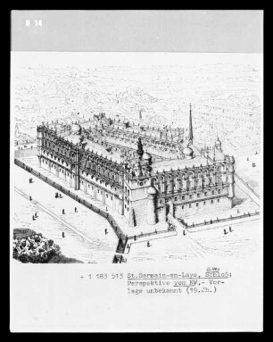 Das alte Schloss in Saint-Germain-en-Laye