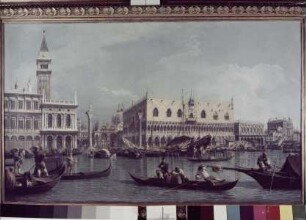 Blick auf Dogenpalast und Piazzetta