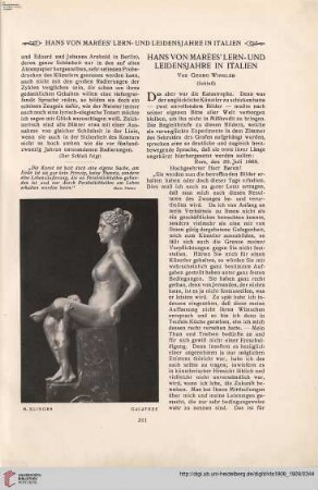 24: Hans von Marées' Lern- und Leidensjahre in Italien, [3]