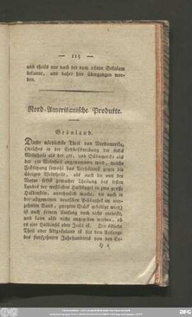 Nord-Amerikanische Produkte.