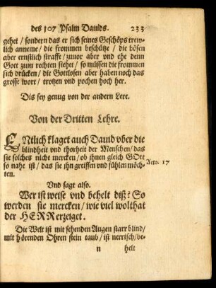 Von der Dritten Lehre.