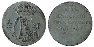 1/12 Speziestaler, Kgl. Linie: Christian VII (1766 - 1808)