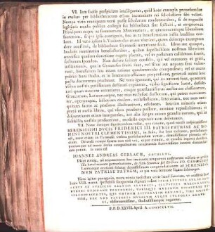 VII. [Inuitatio ad frequentandam panegyrin sollemnem, et beneuole audiendam orationem Latinam.]