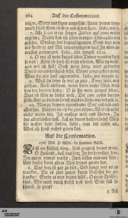 Auf die Confirmation.