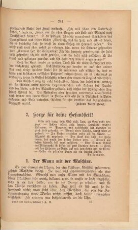 7. Sorge für deine Gesundheit!