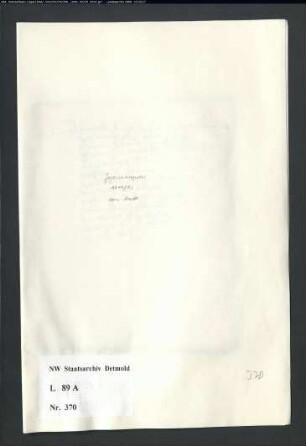 Gogerichtsregister Stadt Horn (Bruchstücke)