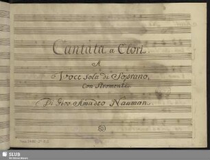 No perdonami o Clori - Mus.3480-J-5,3 : S, orch