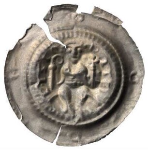 Fundmünze, Brakteat, 1242 - 1272