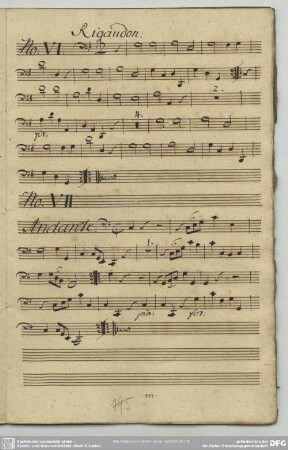 7. Anonymus, Andante, C-Dur