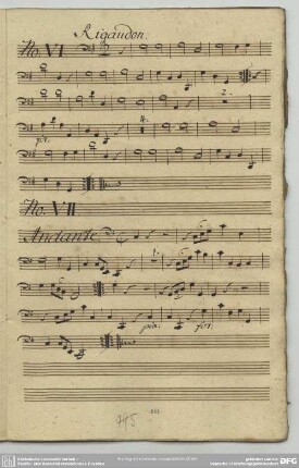 7. Anonymus, Andante, C-Dur