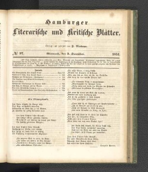 No. 97. 3. Dezember 1851