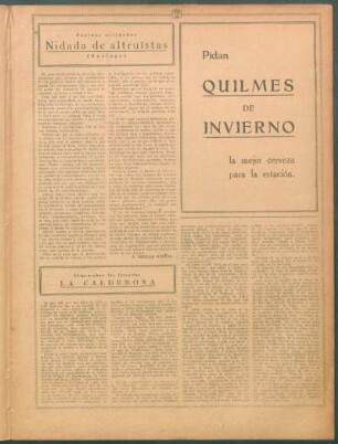 Nidada de altruístas : Páginas olvidadas - (Apólogo)