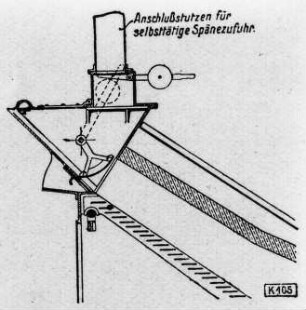 Selbsttätige Brennstoffzufuhr bei Treppenrostfeuerung (R. Wolf, Magdeburg) : Technikgeschichte | Maschinenbau | Kraftmaschinen | Dampflokomobile