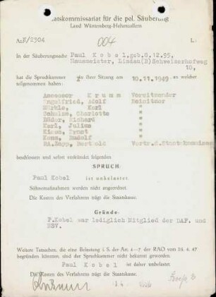 Kobel, Paul