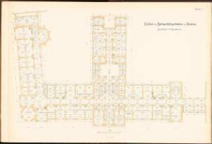 Amtsgericht, Breslau: Grundriss EG 1:100