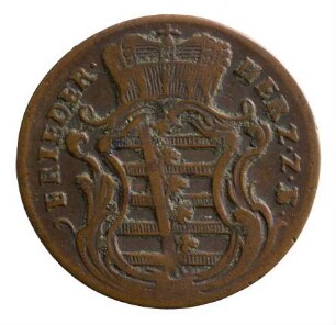 Münze, 1 1/2 Pfennig, 1753