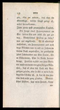 Zum zwey und zwanzigsten Kapitel