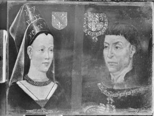 Doppelporträt Karls des Kühnen und seiner zweiten Frau Isabella von Burgund