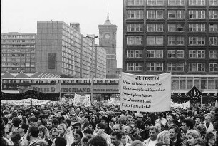 Demonstration am 4. November 1989