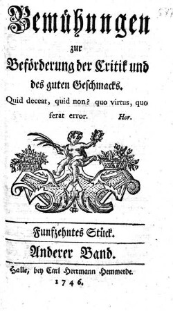 Fünfzehntes Stück
