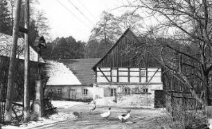 Wittichenau. Schoutschickmühle, oberschlächtige Wassermühle