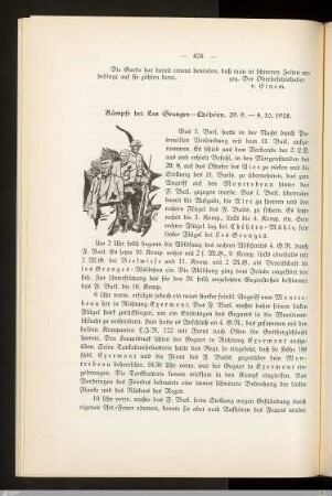 Kämpfe bei Les Granges - Chéhéry