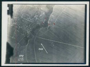 Foto des Geländes südöstlich von Prosnes (Luftbild)