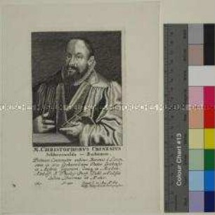 Porträt des lutherischen Theologen und Orientalisten Christoph Crinesius