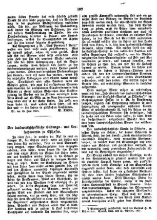 Der landwirtschaftliche Bildungs- und Versuchverein zu Osthofen