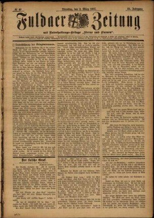 Ausgabe vom Dienstag, den 02. März 1897.